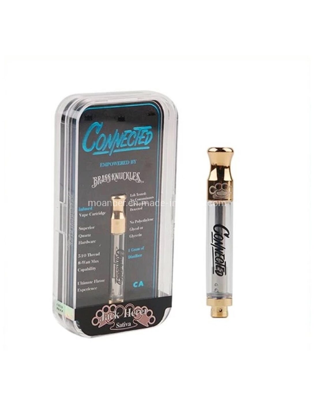 Brass Knuckles Battery (510 Thread) Adjustable Voltage w/Preheat