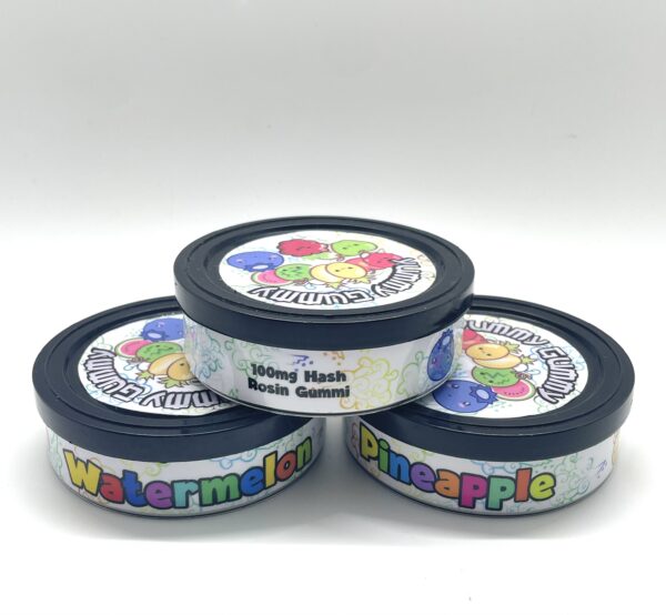 Yummy Gummy 100mg Hash Roshin Gummies