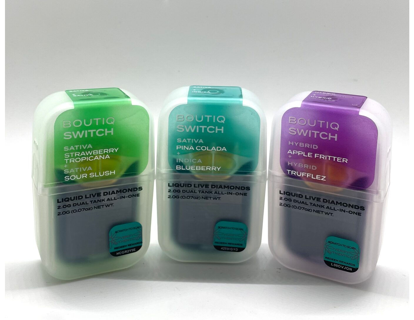 2G Boutiq Switch (Liquid Live Diamonds) Dual Disposable